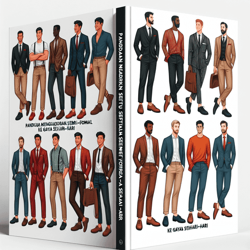 📚 Panduan Menghadirkan Sepatu Semi-Formal Pria ke Gaya Sehari-hari