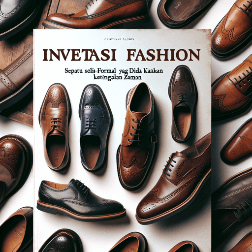 Investasi Fashion: Sepatu Semi-Formal yang Tidak Akan Pernah Ketinggalan Zaman